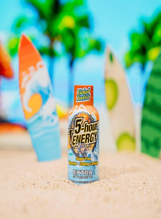 5-hour ENERGY مشروب الطاقة "5-Hour Energy Extra Strength Shots" بنكهة "Tidal Twist"، 24 عبوة (1.93 أونصة سائلة) - Image 2